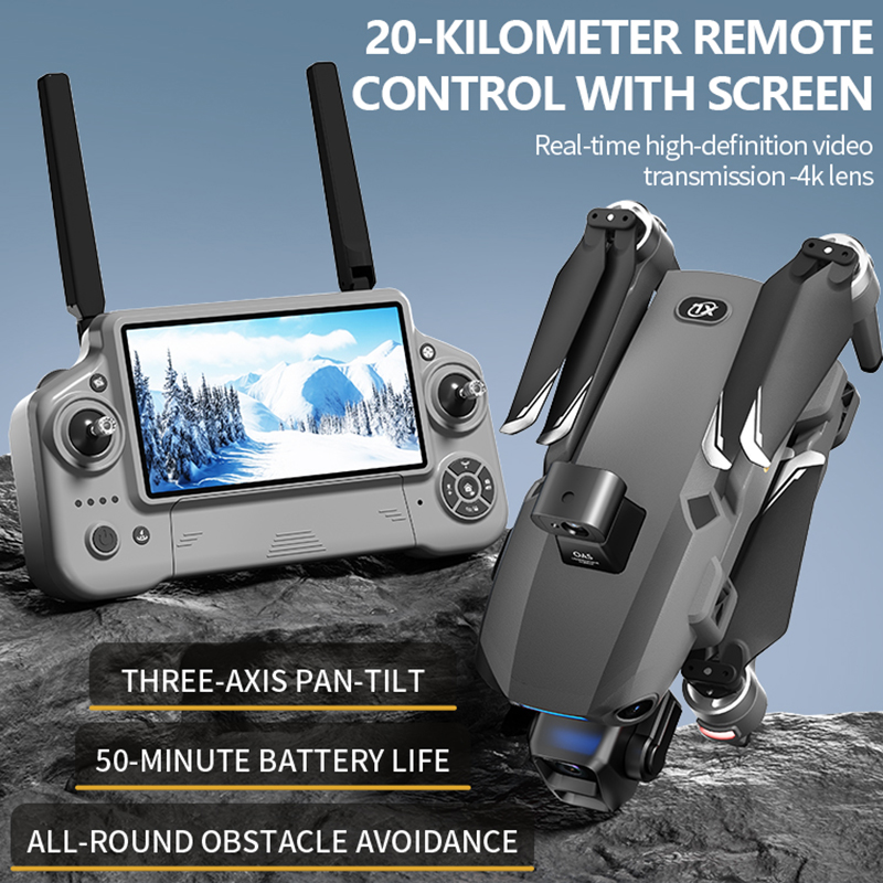 2026년형 새로운 8K 듀얼 카메라 드론, 5.5인치 - Drone Gimbal Mount 리뷰 및 가격